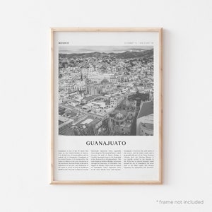 Guanajuato Art Print, Guanajuato Poster, Guanajuato Photo, Guanajuato Wall Art, Mexico, Travel Print, Vintage Poster, Boho Art | NA206