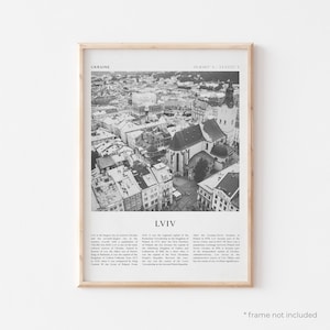 Lviv Art Print, Lviv Poster, Lviv Photo, Lviv Wall Art, Ukraine, Travel Print, Vintage Poster, Boho Art | EU160