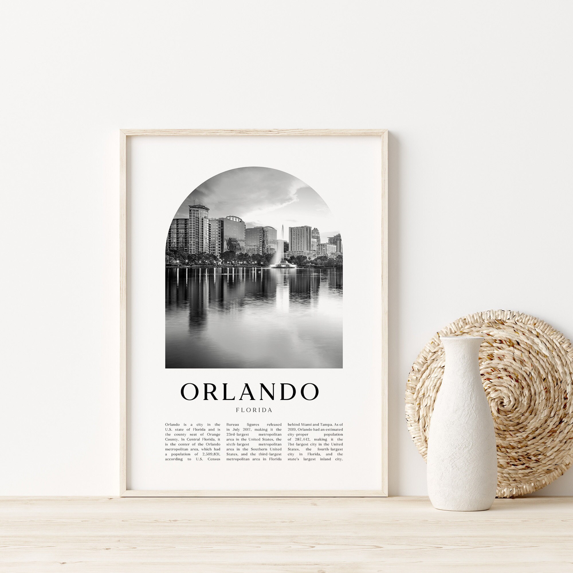 Orlando Art Print Orlando Poster Orlando Photo Orlando Wall Etsy UK