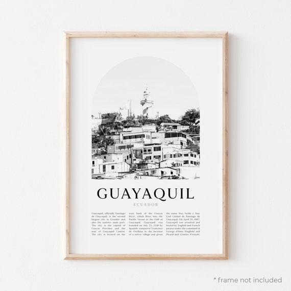 Guayaquil Art Print Guayaquil Poster Guayaquil Photo Etsy