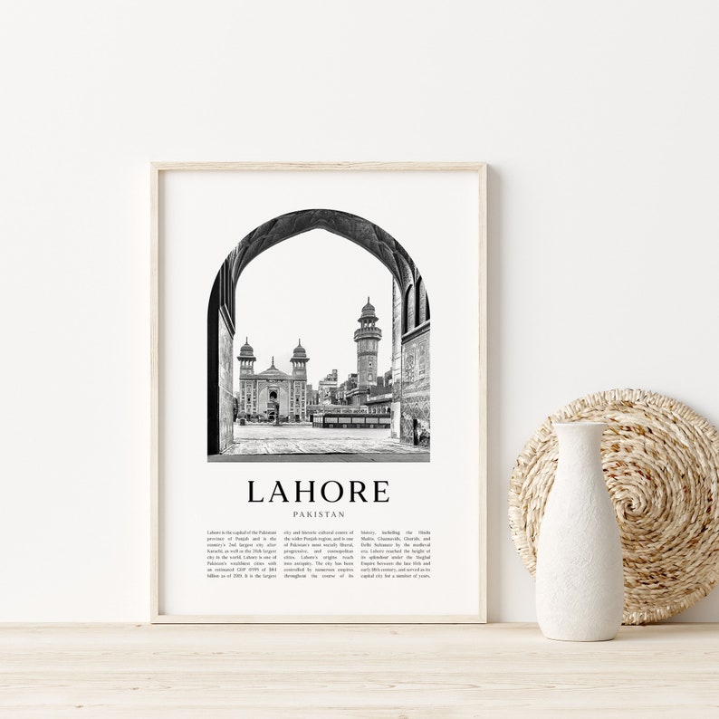 Lahore Art Print Lahore Poster Lahore Photo Lahore Wall Etsy