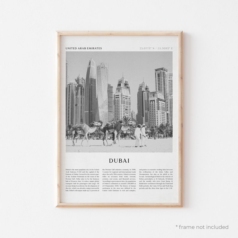 Dubai Art Print Dubai Poster Dubai Photo Dubai Wall Art Etsy