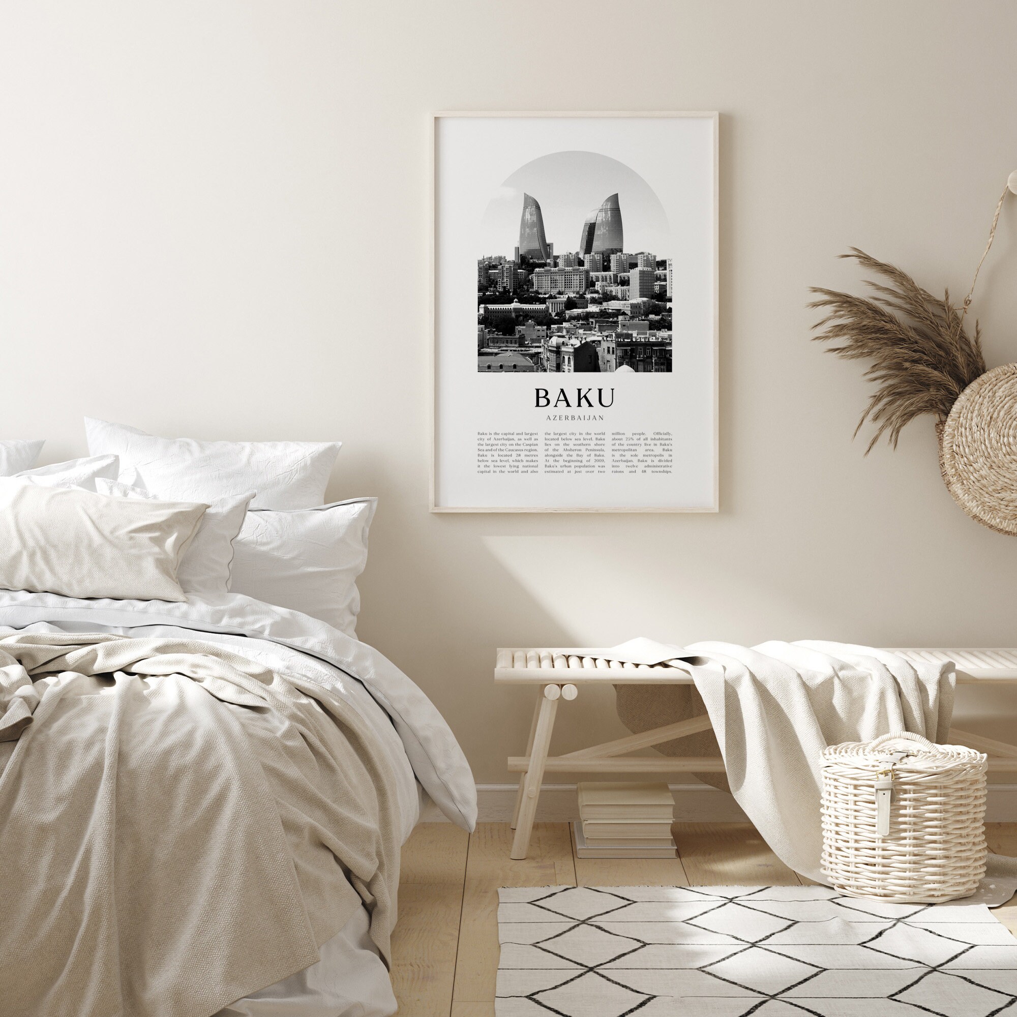 Baku Art Print Baku Poster Baku Photo Baku Wall Art Baku Etsy