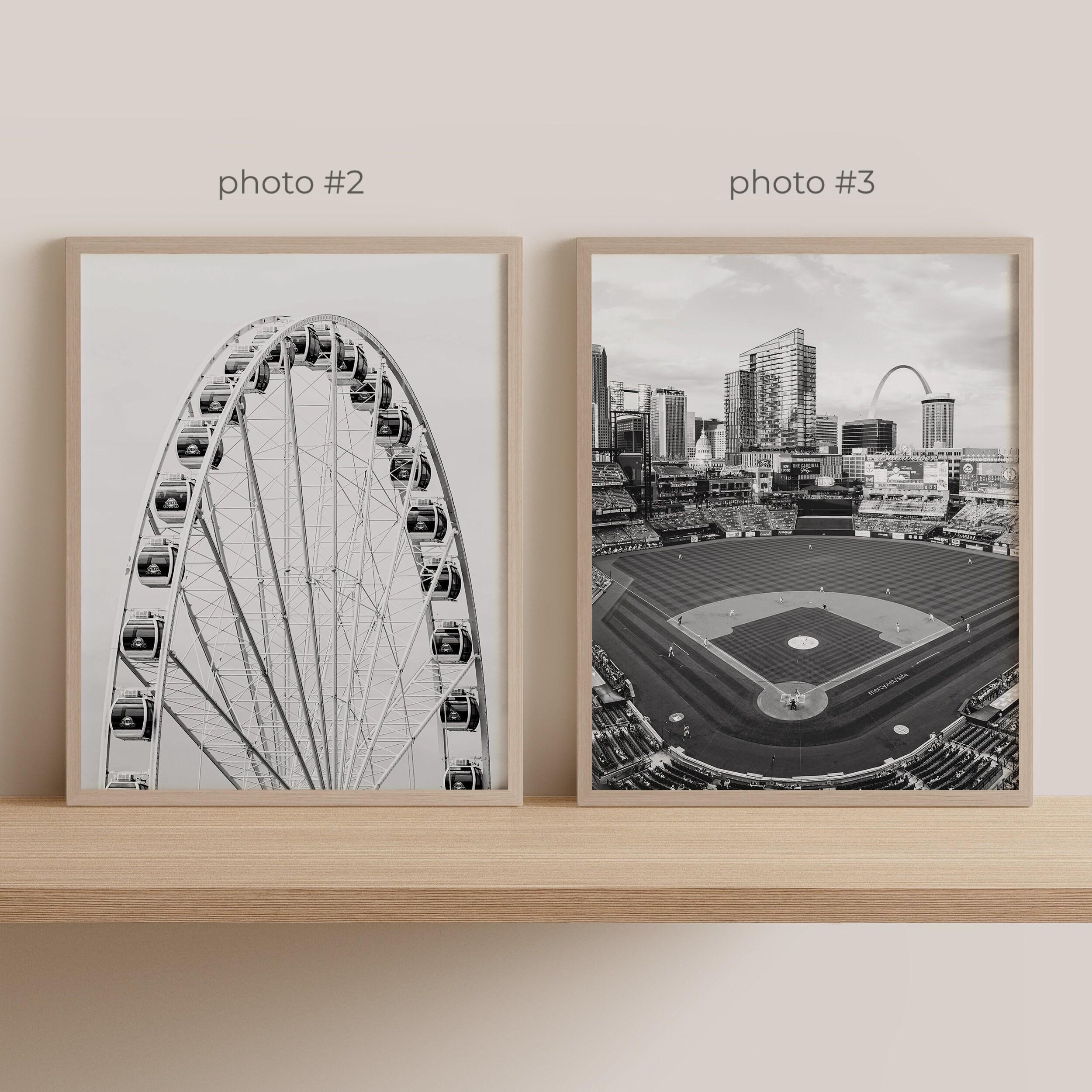 St. Louis Gallery Wall Art - Set of 6, St. Louis Black and White