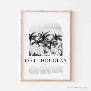 Port Douglas Art Print, Port Douglas Poster, Port Douglas Photo, Port Douglas Wall Art, Port Douglas Black and White, Australia | CN61M