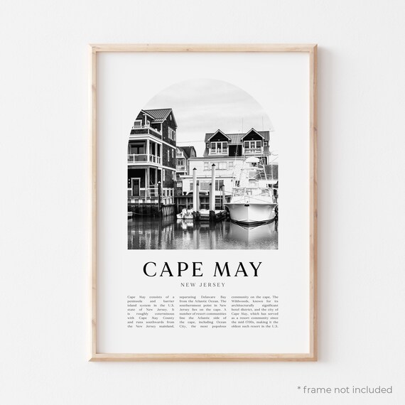 Cape May Art Print Cape May Poster Cape May Photo Cape May Etsy