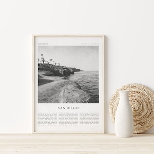 San Diego Kunstdruck, San Diego Poster, San Diego Foto, San Diego Wandkunst, Reisedruck, Vintage Poster, Boho Kunst | NA38