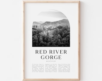 Red River Gorge Art Print, Red River Gorge Poster, Red River Gorge Photo, Red River Gorge Wall Art, Kentucky / NA355M