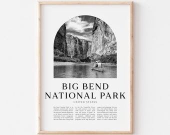 Big Bend National Park Art Print, Big Bend National Park Poster, Big Bend National Park Photo, Wall Art, États-Unis | NA151M