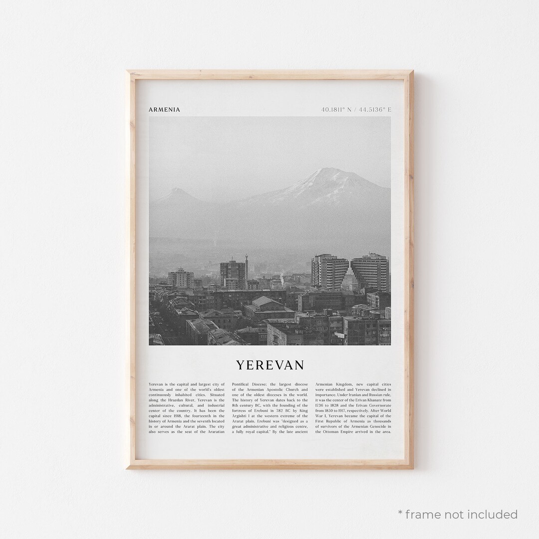 Yerevan Art Print, Yerevan Poster, Yerevan Photo, Yerevan Wall Art, Yerevan, Travel Print