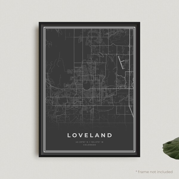 Loveland Street Map - Etsy