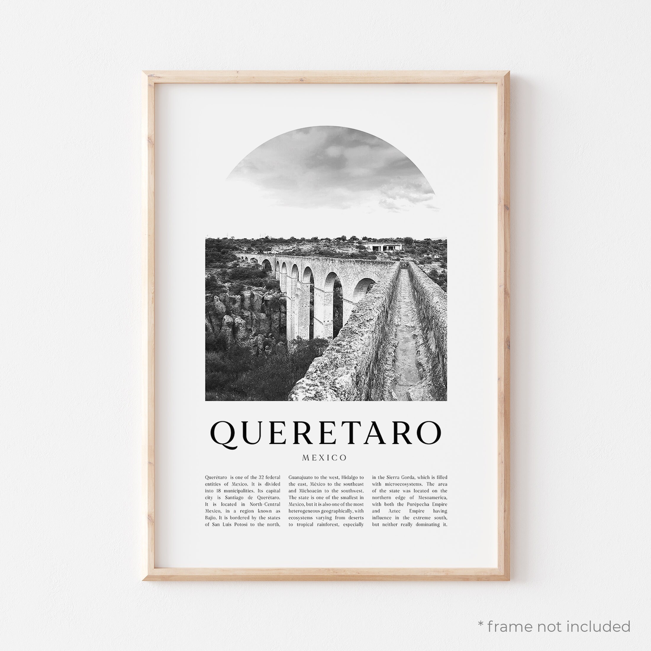 Queretaro Art Print Queretaro Poster Queretaro Photo Etsy