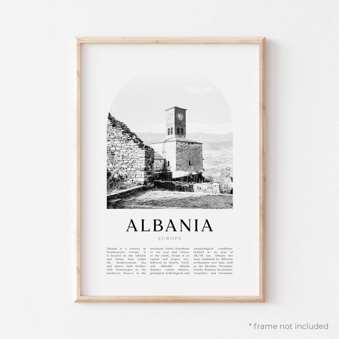 Albania Art Print, Albania Poster, Albania Photo, Albania Wall Art ...