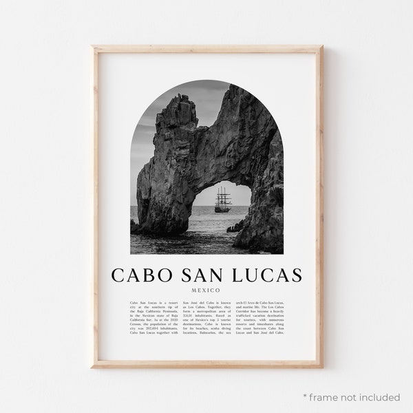 Cabo san lucas Art Print, Cabo san lucas Poster, Cabo san lucas Photo, Cabo san lucas Wall Art, Mexico | NA195M