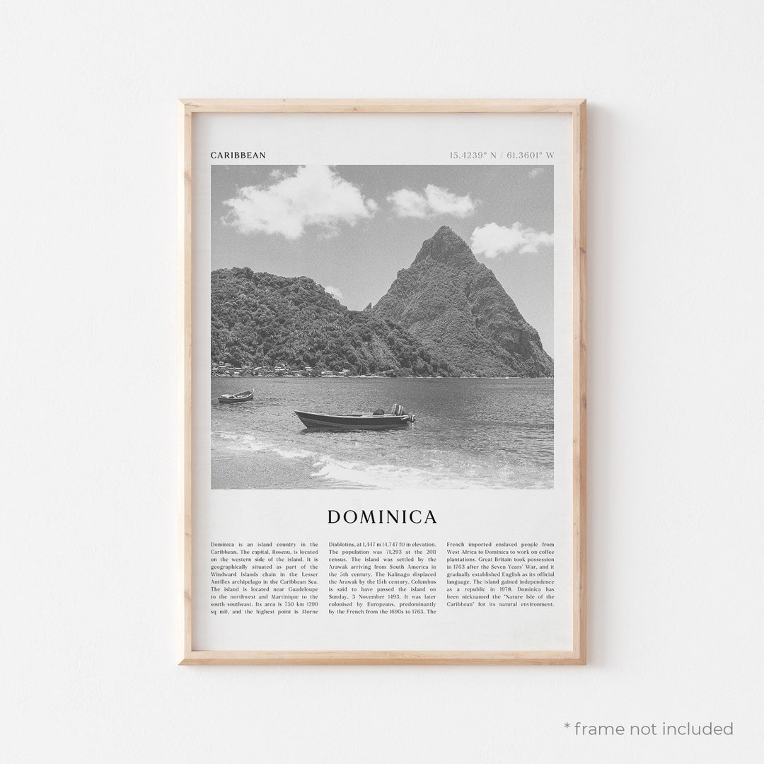 Dominica Art Print, Dominica Poster, Dominica Photo, Dominica Wall Art