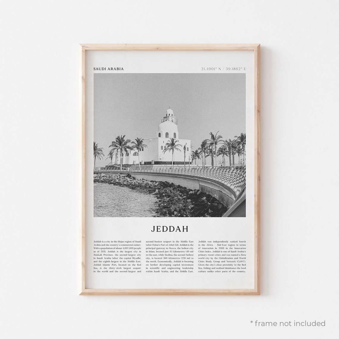 Jeddah Art Print Jeddah Poster Jeddah Photo Jeddah Wall Etsy