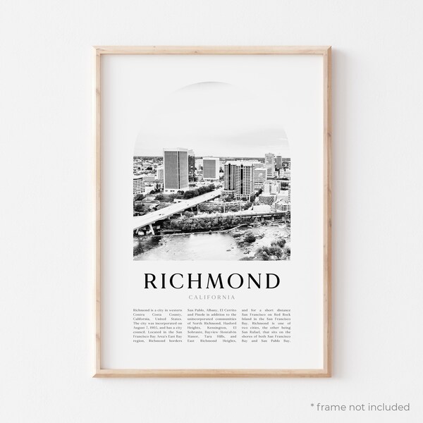 Richmond Poster Etsy