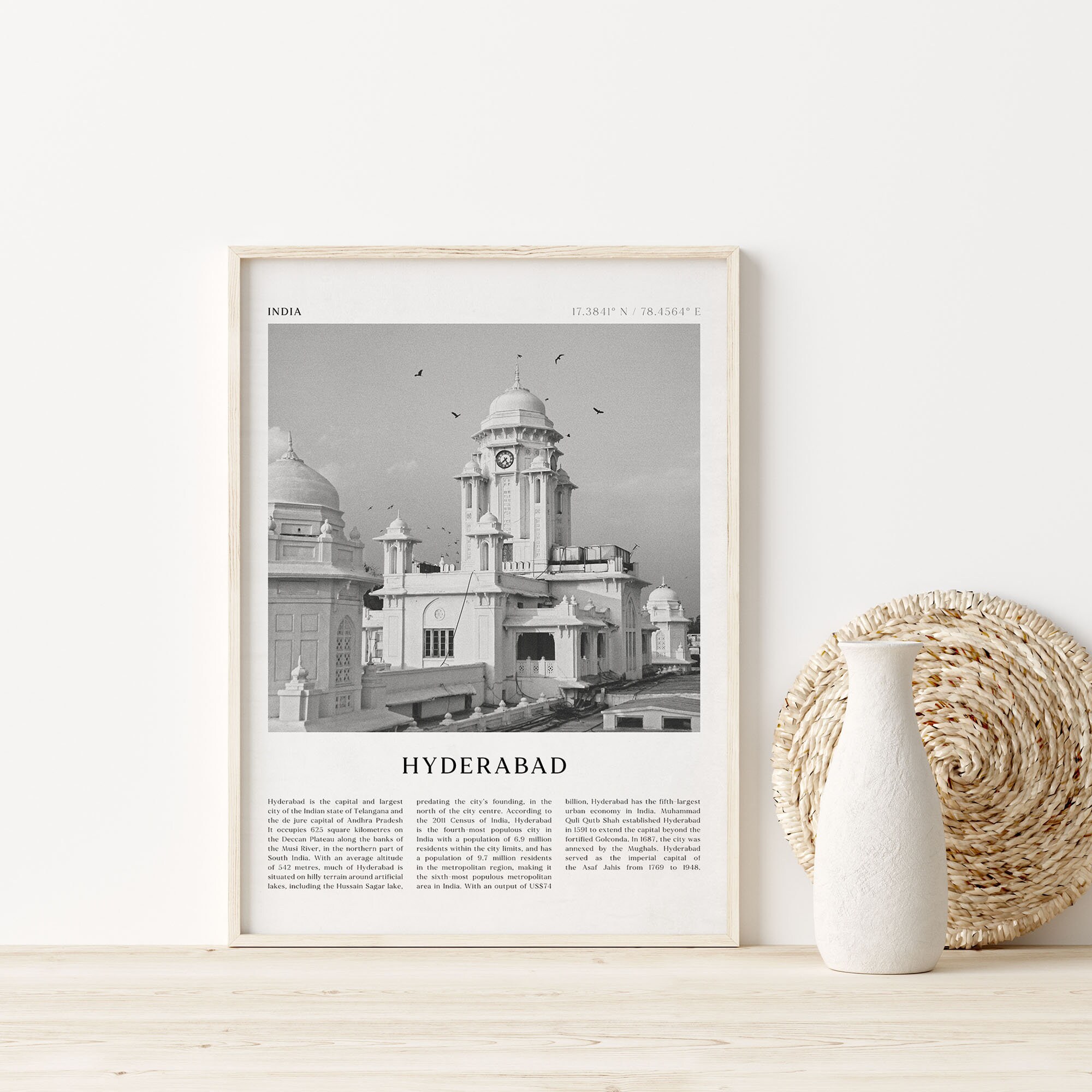Hyderabad Art Print Hyderabad Poster Hyderabad Photo Etsy