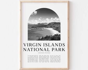 Virgin Islands National Park Art Print, Virgin Islands National Park Poster, Virgin Islands National Park Photo, United States | NA153M