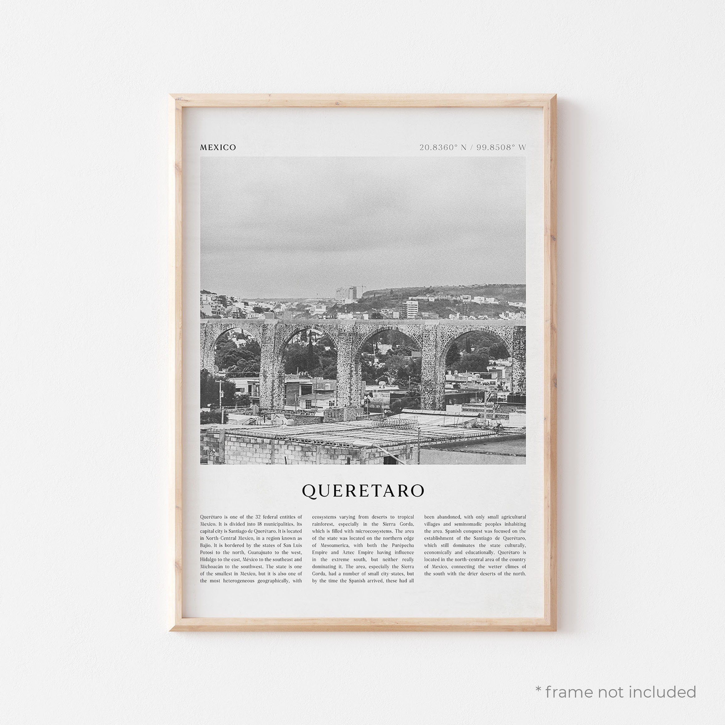 Queretaro Art Print Queretaro Poster Queretaro Photo Etsy