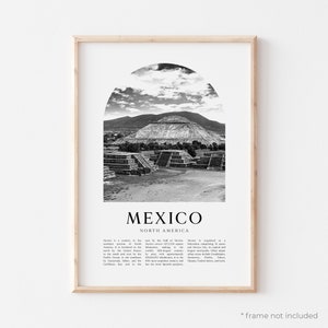 Mexiko Kunstdruck, Mexiko Poster, Mexiko Foto, Mexiko Wandkunst, Mexiko Schwarzweiß, Nordamerika | NA192M
