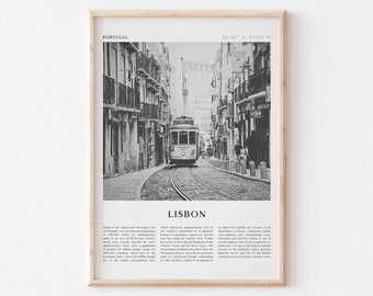 Ready made to print out for any ratio. Printable wall art Lisbon print A yellow tram up the hill in Lisbon color travel photography