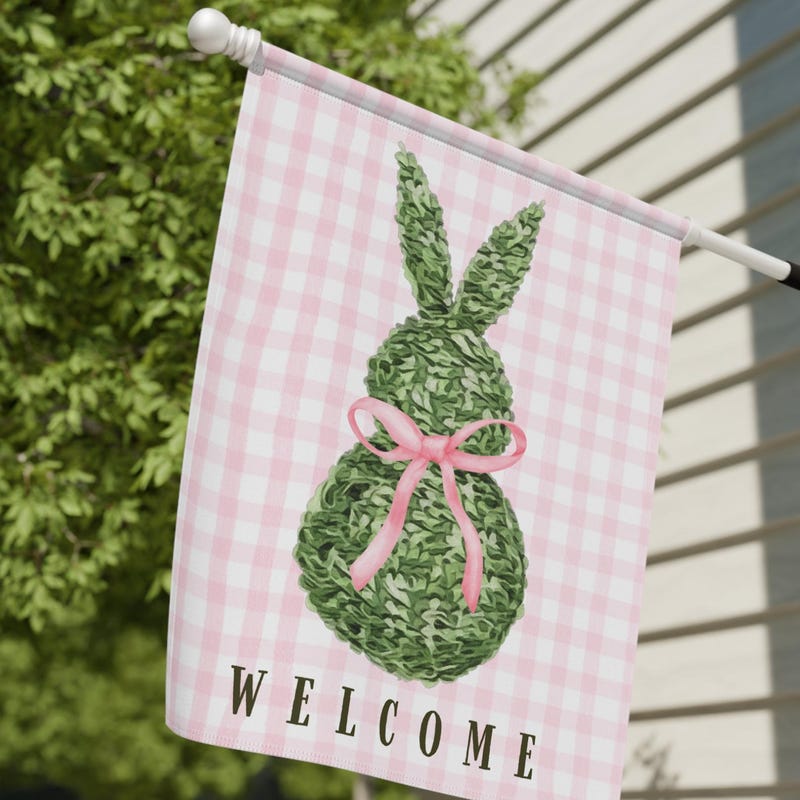 Spring Large House Flag Etsy