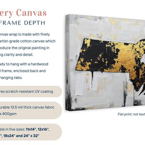 Abstract Massachusetts State Silhouette Wall Art Print, Modern Minimalist Painting In Gold Black And Gray Color Urban Grunge Artwork Decor image 2