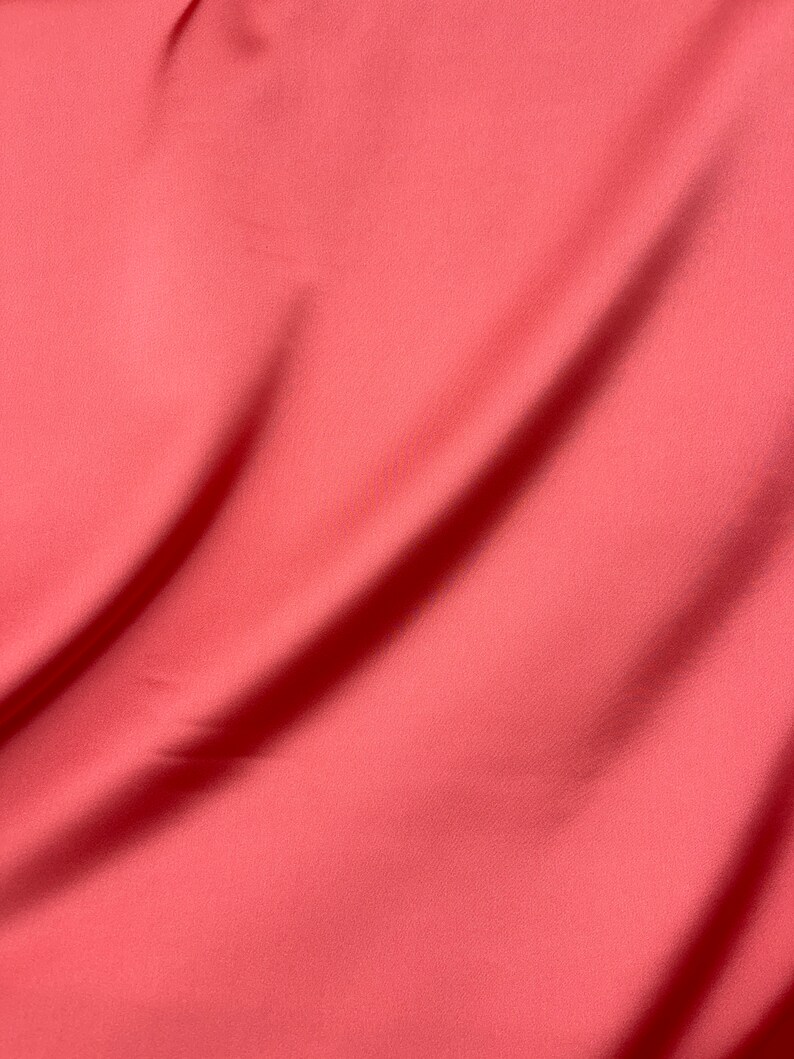 Stretch Matte Satin Fabric: Bridal Gowns, Elegant Draping - 54" Wide image 9