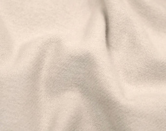 Organic Cotton Twill Fabric: Sustainable Brushed Twill, 55" Wide