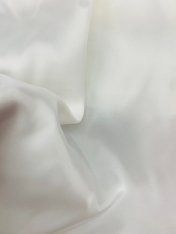 Bemberg Cupro Rayon Lining Fabric: Breathable Couture Sewing, 54" Wide