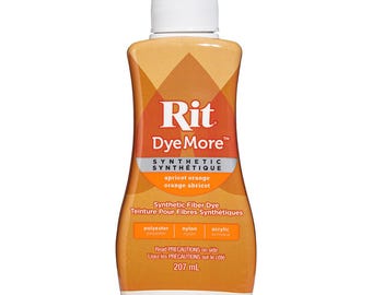 Corante Rit DyeMore para tecidos sintéticos: poliéster, nylon, acrílico (frasco de 207 ml)