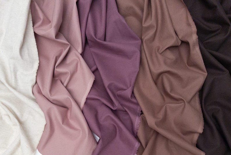Tejido de mezcla de lino y algodón lavado Amalfi: textil transpirable para prendas de vestir, tejido sostenible de 175 g/m². imagen 16