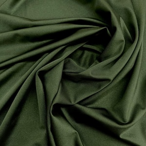 Solid Nylon Spandex Fabric – 80 Nylon 20 Spandex Stretch Fabric – 4 Way Stretch Fabric for Swimwear, Activewear, Dance and Costumes