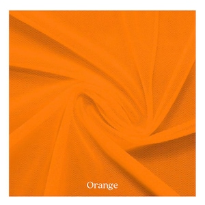 Premium Nylon Spandex Mesh Fabric - Lightweight & Stretchy for Apparel, Costumes, Dancewear, and Crafts