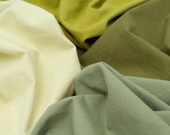 Sandwashed Cotton Fabric: Lightweight 160 GSM, 57" Wide - Believe Works