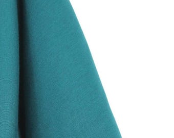 Tejido polar elástico de algodón y bambú suave: certificado OEKO-TEX®, 152 cm de ancho.