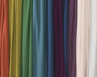 Flowy Bamboo Modal Stretch Jersey Knit | 60" Wide, 215 GSM