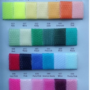 Honeycomb Netting Crinoline Fabric by the Yard | Stiff Tulle for Petticoats, Costumes, Skirts & Underskirts | BelieveWorks
