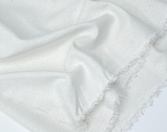 Raw Silk Noil Fabric By The Yard: Lightweight 145 GSM for Sewing & Apparel