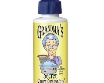 Colección de limpieza secreta de la abuela / Quitamanchas para telas, spray antiarrugas, limpiador de zapatillas, limpiador de joyas