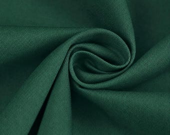 Poly-Cotton Twill Fabric by the Metre – 65/35 Blend, 57” Wide – Multiple Colours