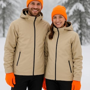 Waterproof Dintex Fleece Back Softshell Fabric - 55" Wide