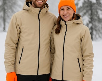 Waterproof Dintex Fleece Back Softshell Fabric - 55" Wide