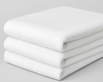 Soft Plush Minky Fabric: 60" Wide Polyester Fleece (257 GSM) Baby Blanket Material