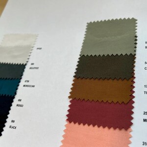 Enzymatisk lyocell-twilltyg – hållbart, ultramjukt och slitstarkt material för sömnad och gör-det-själv-projekt bild 2