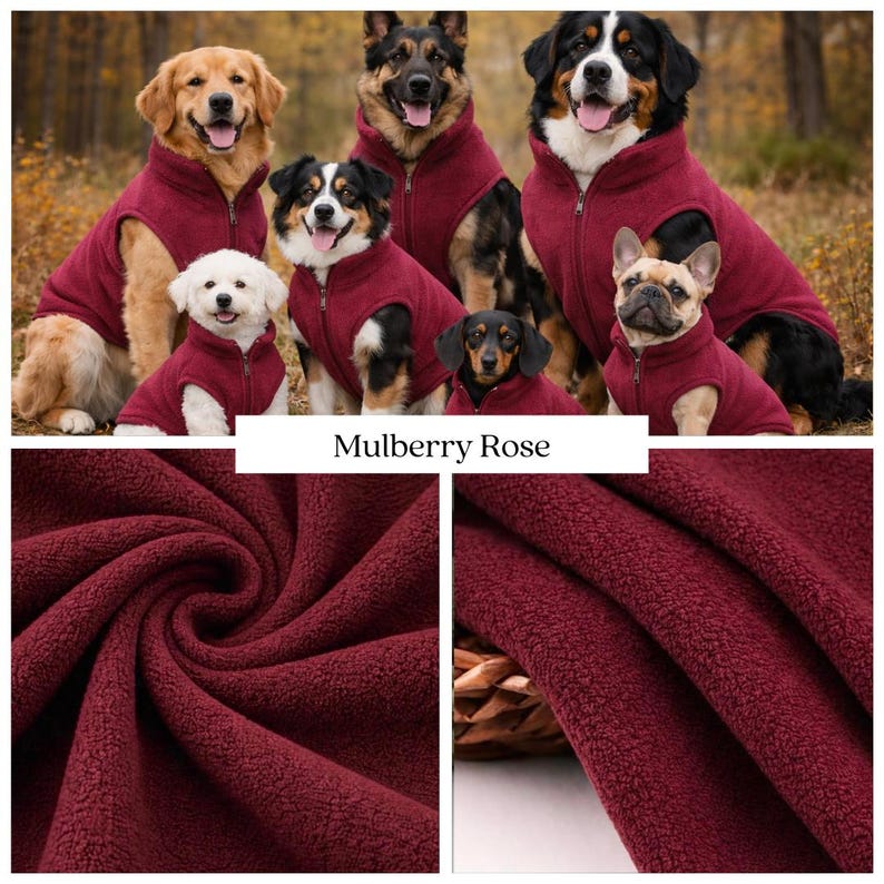 Anti-Pill Polar Fleece Recycled Polyester Fabric – 250 GSM RPET Fleece by the Metre – Sustainable Oeko-Tex image 12