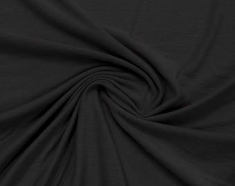 Lyocell Organic Cotton Jersey Knit Fabric | 65" Wide, 160 GSM