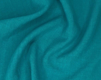 Cairo 100 Percent Washed  Linen Fabric – Soft Antique Wash Finish – Sustainable & Breathable – 165 GSM, 54” Wide