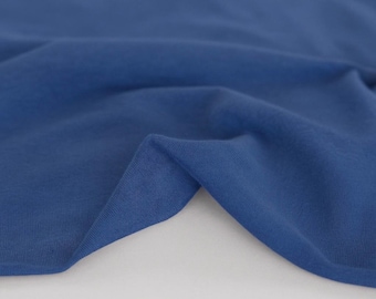 Tejido de punto jersey de mezcla de algodón y elastano: repelente al agua, transpirable, certificado OEKO-TEX.